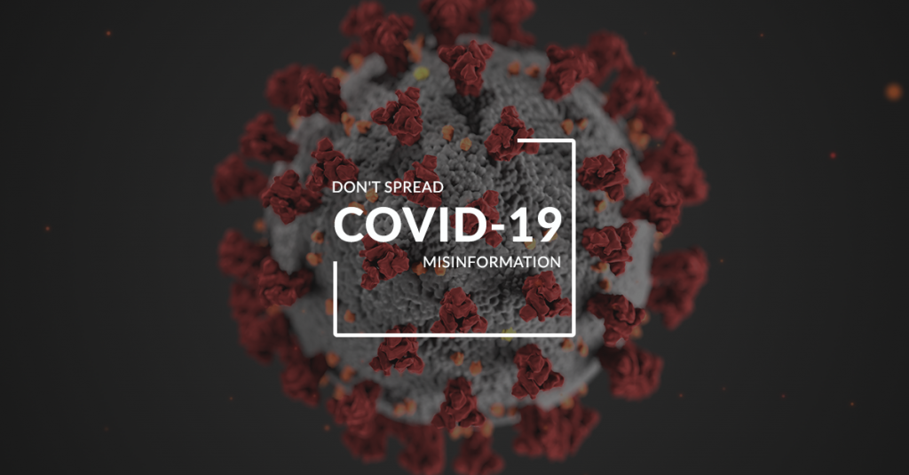 Don't Spread COVID-19 Misinformation